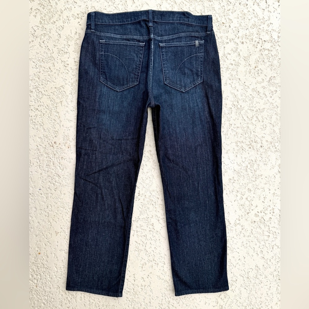 Mens Joe’s Jeans Size 34 X 30 Classic Straight Evans, Dark Blue Rinse Mid rise - Picture 5 of 9